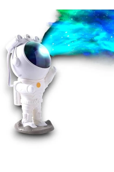 SAYARMARKT Astronot Lamba Spikerli Kablosuz Hoparlör - Uzun Pil Ömrü, Güçlü Ses - 4