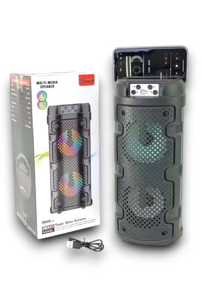 SAYARMARKT Bluetooth Hoparlör - ZqS4275 Kablosuz, Şarjlı, Taşınabilir - 1