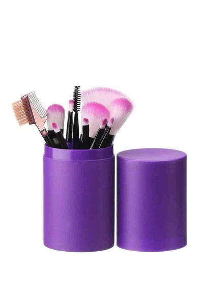 SAYARMARKT 12'li Yumuşak Kıllı Makyaj Fırçaları - 2