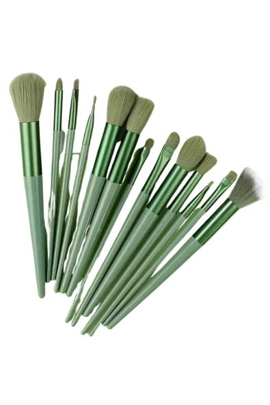 SAYARMARKT 13 Parça Makyaj Fırçası - Kompakt - 4