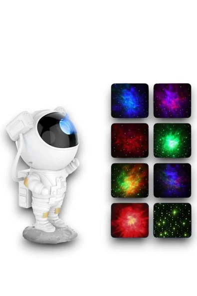 HEPSİCEPTE Müzik Severler İçin Astronot Lamba Spikerli Kablosuz Hoparlör - 4
