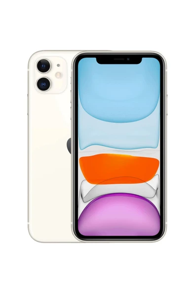 Yenilenmiş Apple iPhone 11 64 GB Beyaz Cep Telefonu (12 Ay Garantili) - A Kalite