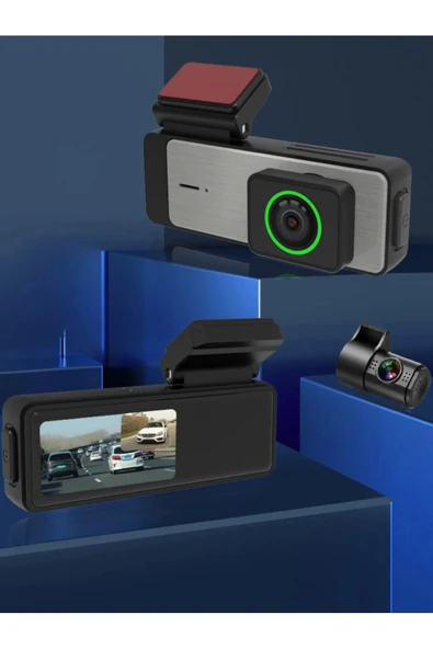 Blic Blm-70 4K HD 4+2 Mp Araç İçi Ön Ve Arka Kamera Dashcam - 4