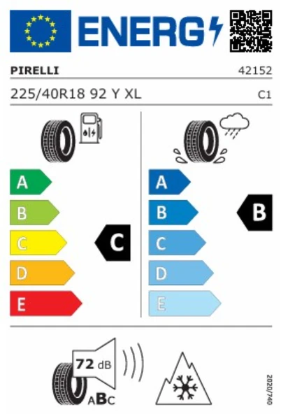 225/40R18 92Y Cınturato All Season Xl - 4 Mevsim Lastiği (2024 Üretim) - 2