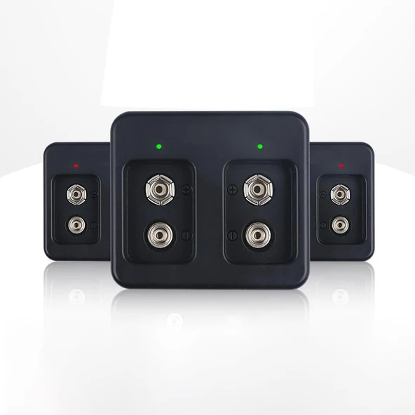 Ayt Powermaster PM-17660 9 Volt Lityum Pil Şarj Cihazı Aleti DC8.4V 260mA Li-ion Li-Po LiFePO4 - 2