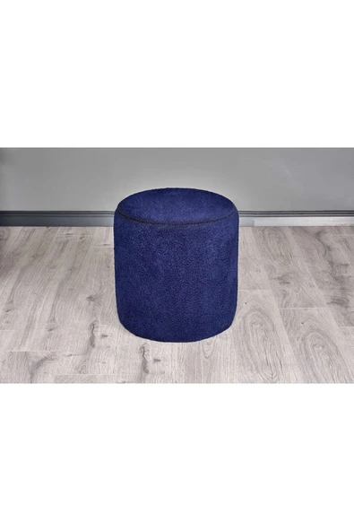 WoodyMaison Puf Iskandinav Tarz Kuzu Tüy Kumaş Sandıklı Large Çok Amaçlı Puf Koltuk Bench 41*42 - 3