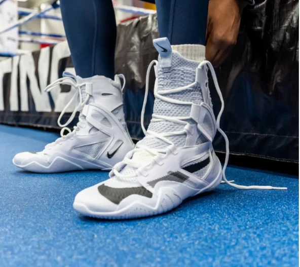 Nike CI2953 Hyperko 2 Boks Ayakkabısı Beyaz Boxing Ayakkabı - 7