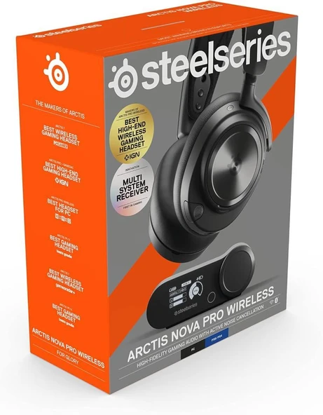 SteelSeries Arctis Nova Pro Kablolu/Kablosuz Kulak Üstü Oyuncu Kulaklığı Teşhir - 2