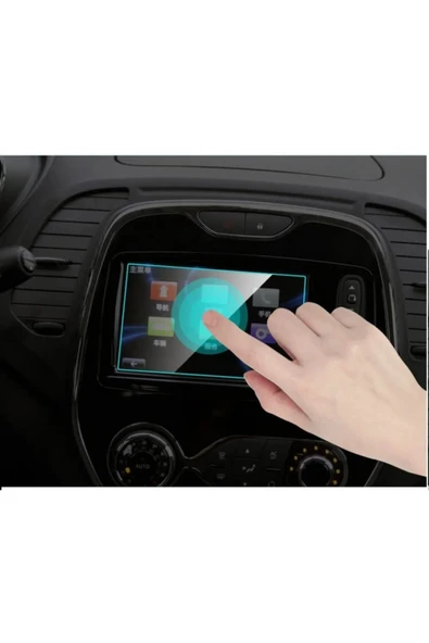 Renault Captur 7.3 Inç Navigasyon Hd Nano Ekran Koruyucu 2020 2022