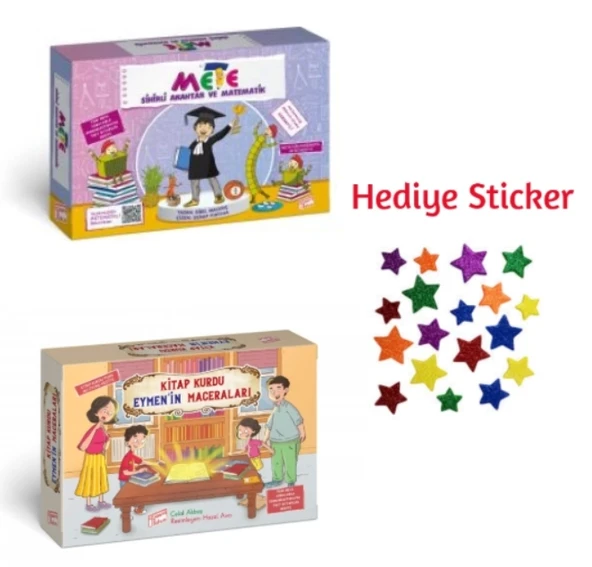 GİZEMLİ BAHÇE 3.SINIF SİHİRLİ ANAHTAR ve METE MATİK - KİTAP KURDU EYMEN'İN MACERALARI 10'LU HİKAYE SETİ ürün görseli