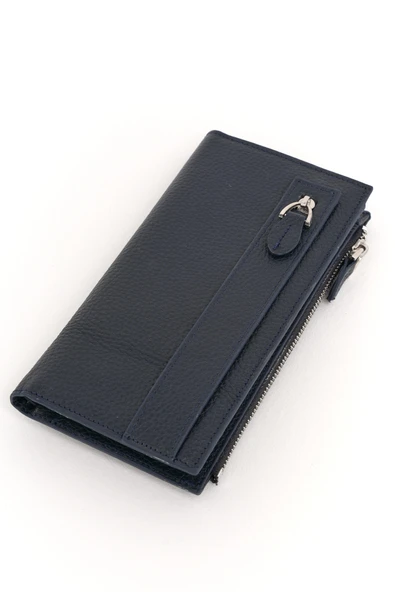 Kadın Deri Cüzdan Lacivert 213505