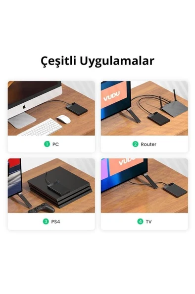 Ugreen 30848 USB 3.0 2.5" Harddisk Kutusu Outlet - 4