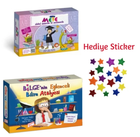 GİZEMLİ BAHÇE 3.SINIF SİHİRLİ ANAHTAR ve METE MATİK - BİLGE'NİN EĞLENCELİ BİLİM ATÖLYESİ 10'LU HİKAYE SETİ ürün görseli