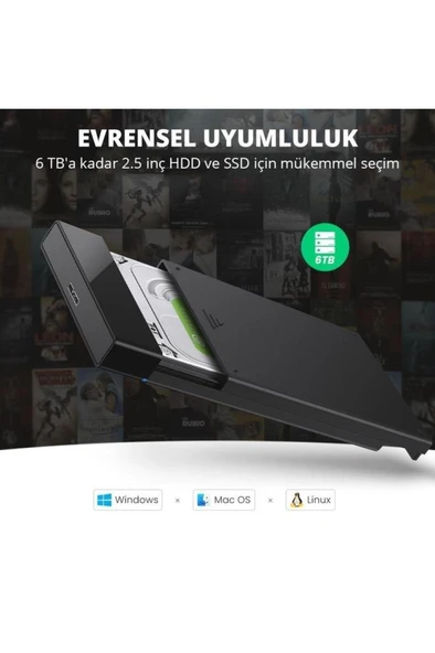 Ugreen 30848 USB 3.0 2.5" Harddisk Kutusu Outlet - 2