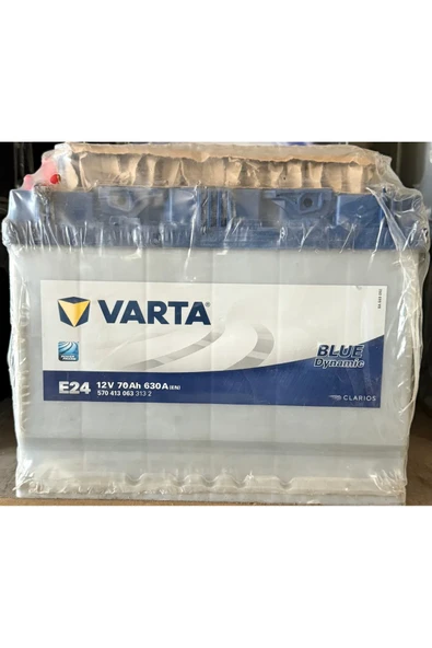 VARTA / E24 70 AMPER TERS KUTUP AKÜ 2023 TARİHLİ