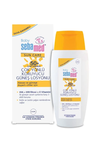 Sebamed Sun Bebe 50+ Güneş Losyonu 150 ml - 3