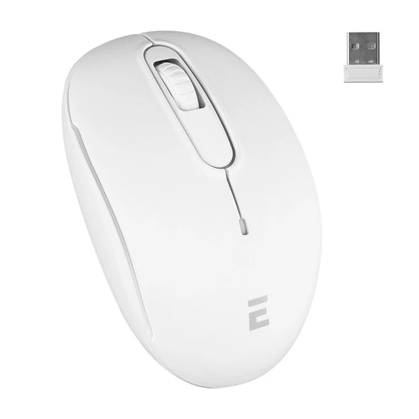 Everest SMW-666 Usb Beyaz 2.4Ghz Optik Wireless Mouse - 4
