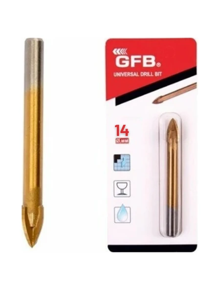 Gfb 4608 Cam - Seramik Delme Ucu 14 mm - 2 Adet ürün görseli