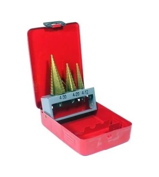 Gfb 2426 Kademeli Matkap Ucu Seti 4-12 mm / 4-20 mm / 4-32 mm ürün görseli