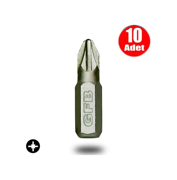 Gfb 2514 Pozi Yıldız Bits Uç PZ2 x 25 mm - 30 Adet ürün görseli