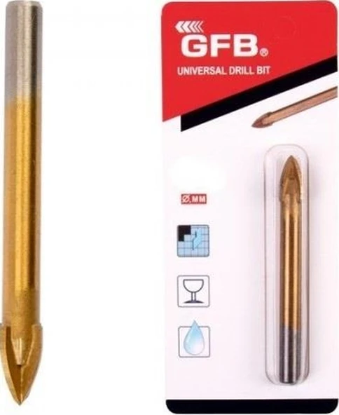 Gfb 4607 Cam - Seramik Delme Ucu 12 mm - 2 Adet ürün görseli