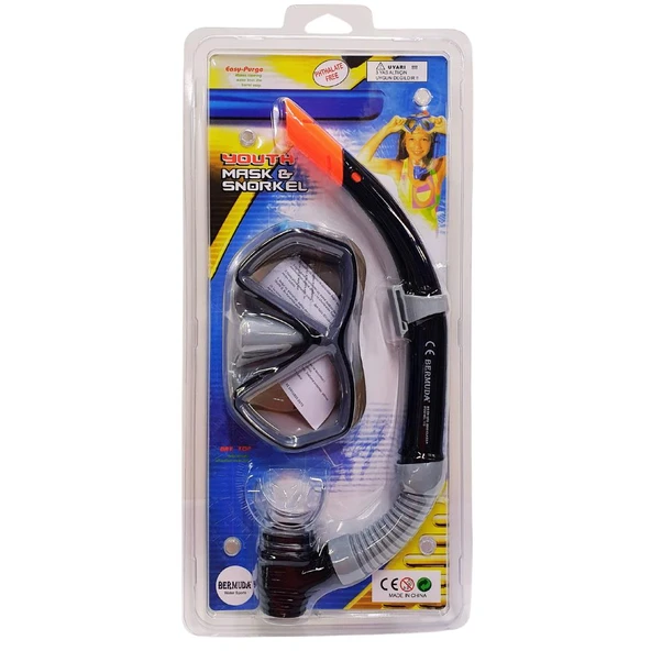 Daphne Snorkel Maske Set - 2189A/113CSB - 2