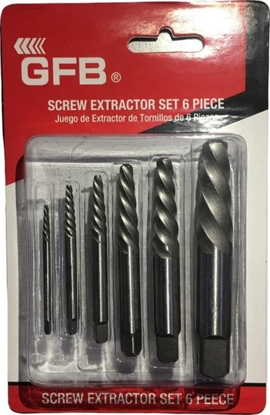 Gfb 3956 Ağır Hizmet Ters Kılavuz Seti - 6 Parça ürün görseli