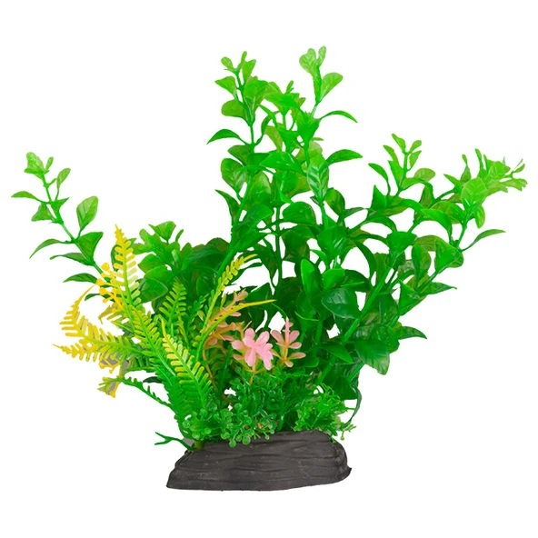 Netx Akvaryum Dekor Plastik Bitki 18cm M-743 Tekli