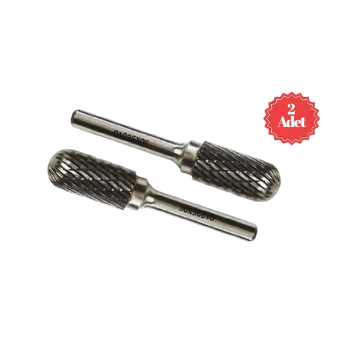 Gfb 3222 Kalıpçı Silindir Oval Başlı Freze C10 x 20 x 06 - 2 Adet ürün görseli