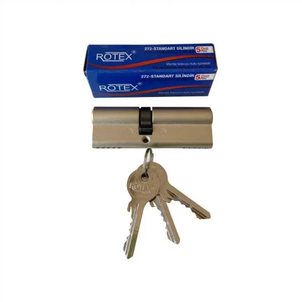 Rotex Zamak Barel 5 Pimli 40+10+33 - 3 Anahtarlı  83 mm - 1