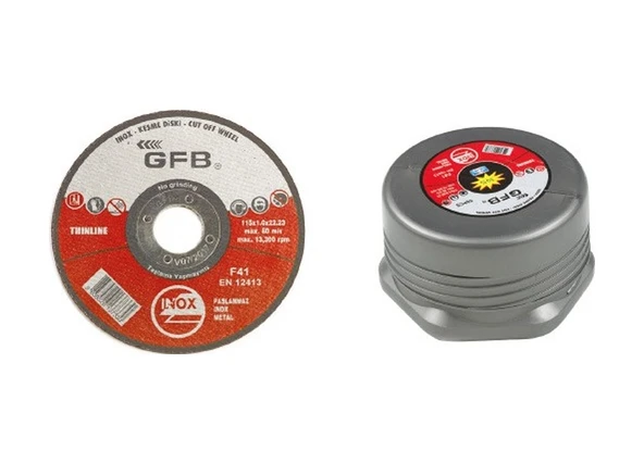 Gfb Inox Kesici Taş 115 X1.0 X 22.23 50 Adet