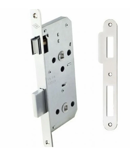 İto 141/RDOAK45 Ekstra Gömme Kapı Kilidi - Banyo & WC Uyumlu 45 mm Backset