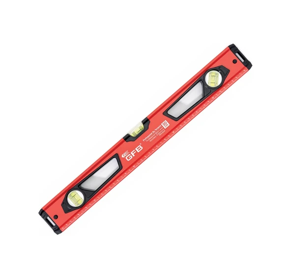 Gfb 5520 Mıknatıslı Profesyonel Su Terazisi Kırmızı 40 cm ürün görseli 1