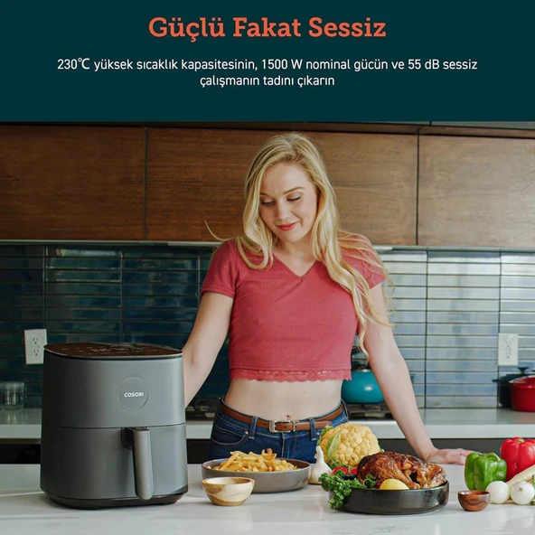 Cosori Pro LE Air Fryer XXL 4.7 lt Yağsız Fritöz Teşhir - 7