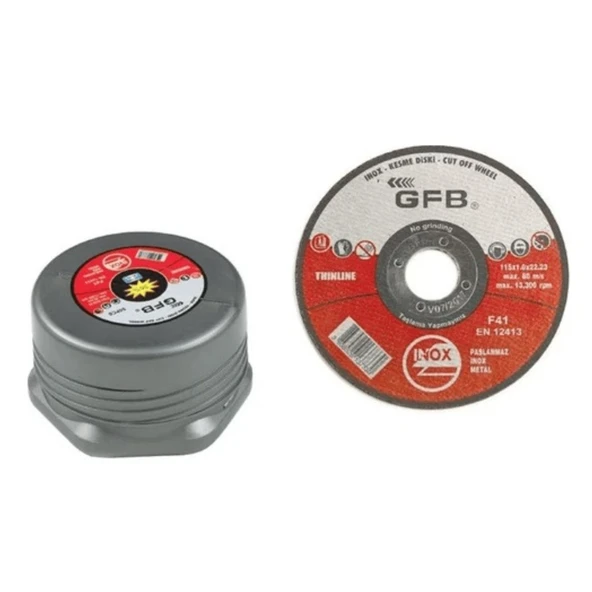 Gfb 2355 Metal Kesici Taş 115 x 2,5 x 22,23 mm - 25 Adet - Resim 2