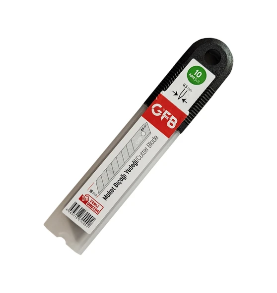 Gfb 4520 Plastik Maket Bıçağı 18 mm 7 Kırımlı - 100 Adet ürün görseli