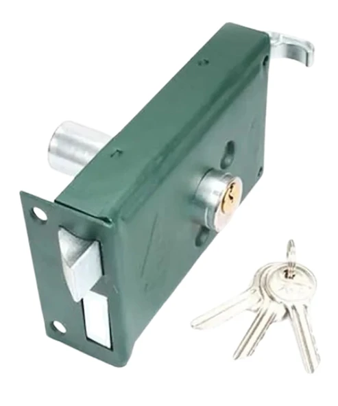 İto Kilit 1170K Tirajlı Kapı Kilitleri Karşılıksız 140 mm , Yeşil - Resim 2