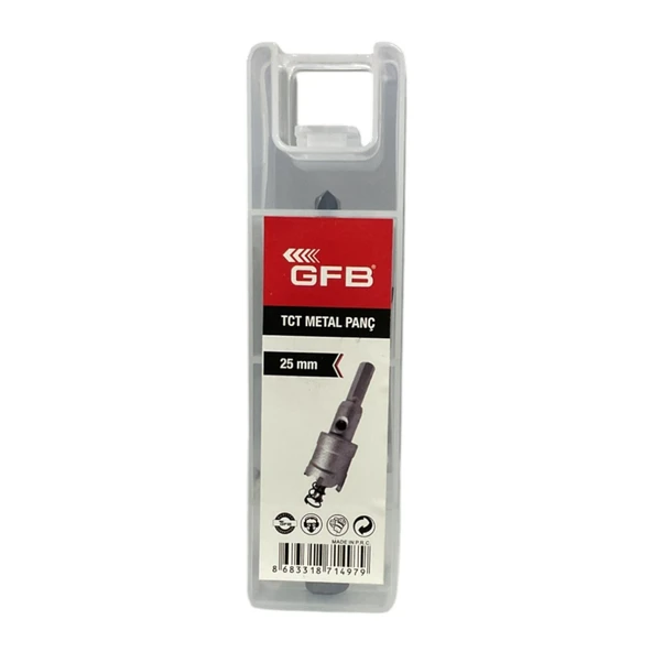 Gfb 4705 Tct Metal Delme Panç 25 mm - Resim 2