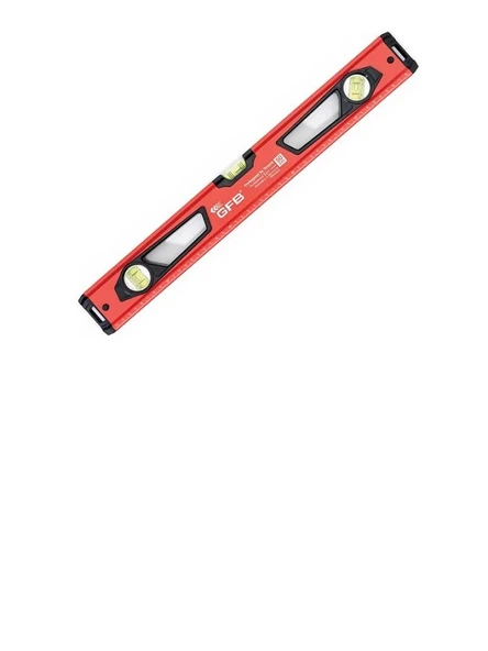 Gfb 5522 Mıknatıslı Profesyonel Kırmızı 60 Cm Su Terazisi - 3