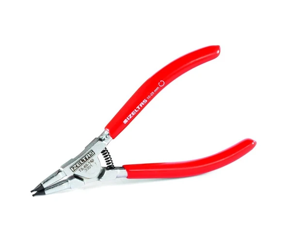 İzeltaş 3301120180 Yaylı Düz Uçlu Dış Segman Pensesi 180 mm - 1