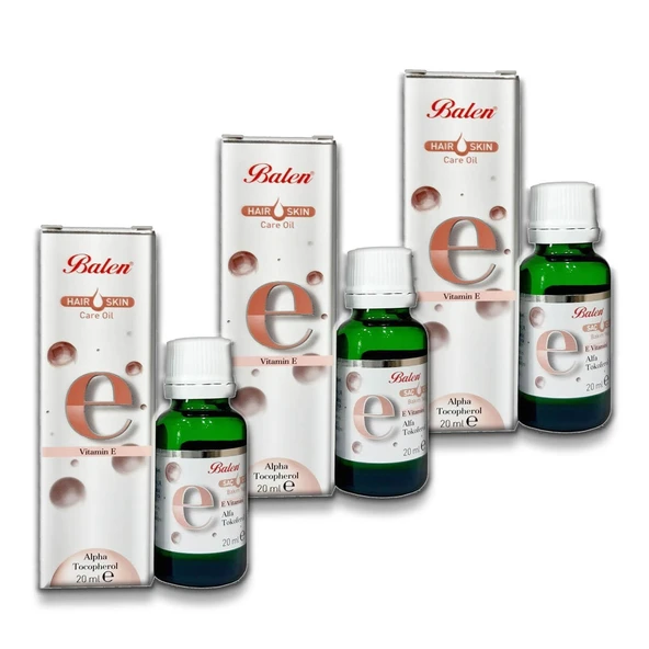 Balen E Vitamini 20 Ml X 3 Adet