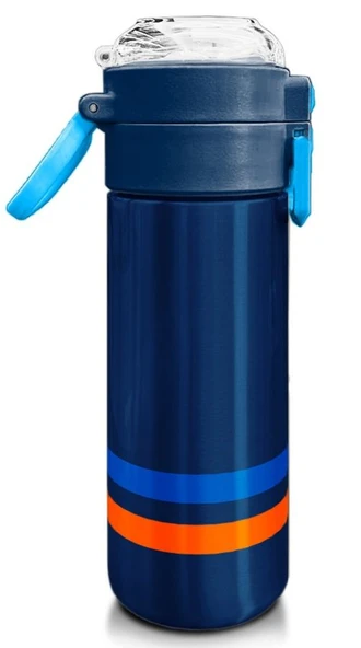 Coral High 500 ml Lacivert 31928 - Erkek Çocuk Paslanmaz Çelik Okul Termosu/Suluk/Matara - 3