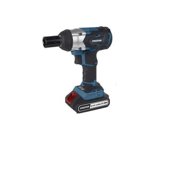 Proter Pst 460 Ws Kömürsüz Darbeli Şarjlı Somun Sıkma 20 V 4.0 Ah