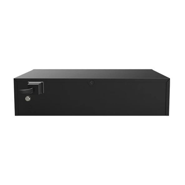 Tenda S110PC 10 Port 8 Port Poe+ 10/100 Mbps + 2 Port Uplink Switch Çelik Kasa Rack Mount Yönetilemez Switch - 4