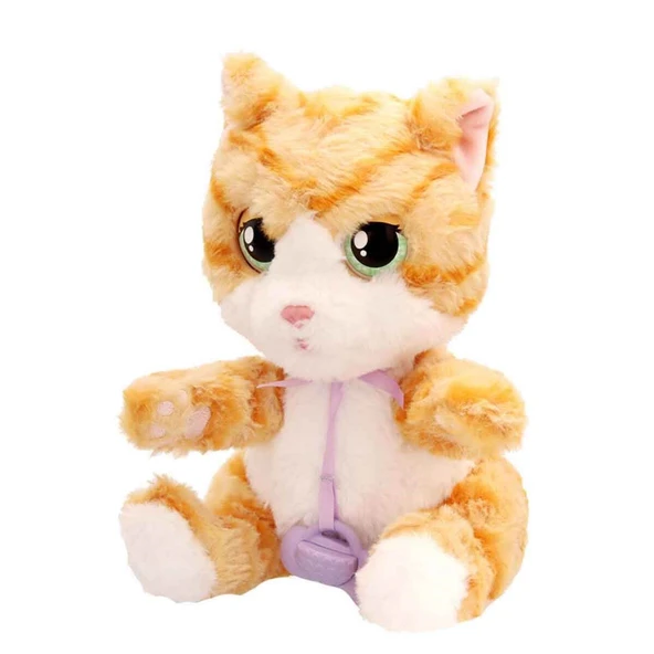 Baby Paws Sesli Kedi BAW05000 20 Cm Pelüş - 5