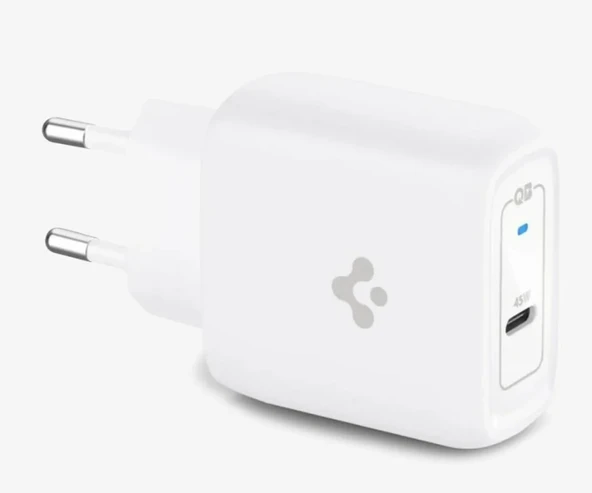 SPIGEN 45W USB-C CHARGER BEYAZ