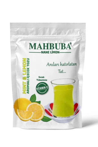 Mahbuba Nane Limon Aromalı Oralet Çayı İçecek Tozu 250gr