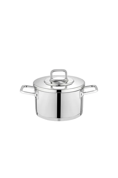 Prime Çelik Tencere Seti-8 Parça-Inox - 4