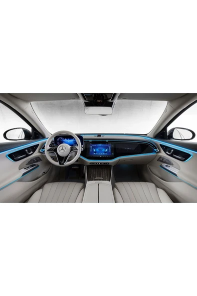 Mercedes E180 Multimedya Ve Dijital Ekranı 9H Ekran Koruyucu