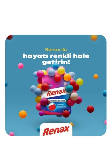 Renax Toz Çamaşır Deterjanı 8 Kg 2 Li Paket Renkliler Ve Beyazlar - 4